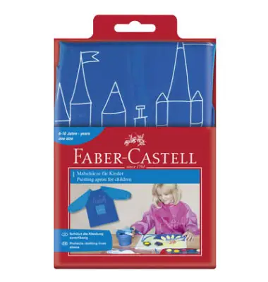 FABER-CASTELL Malschürze, blau (EAN: 4005402012039)
