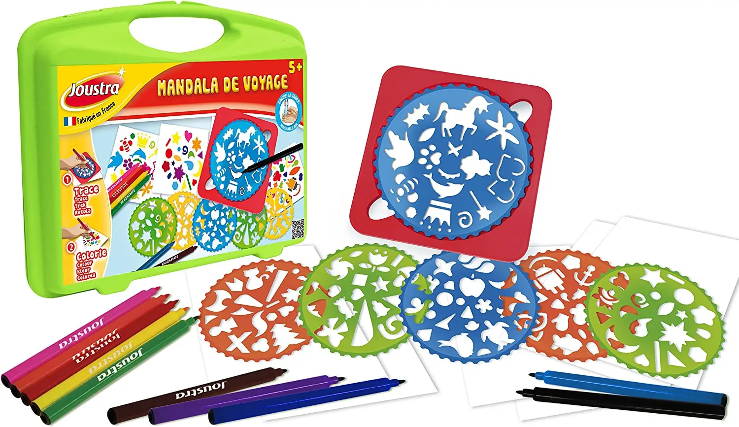 Joustra Kreativset "Mandala", im Kunststoff-Koffer (EAN: 3028760414162)