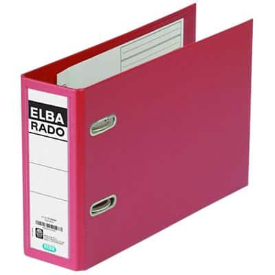 ELBA Ordner rado plast - DIN A5 quer, Rückenbr.: 75 mm, rot (EAN: 4002030101487)