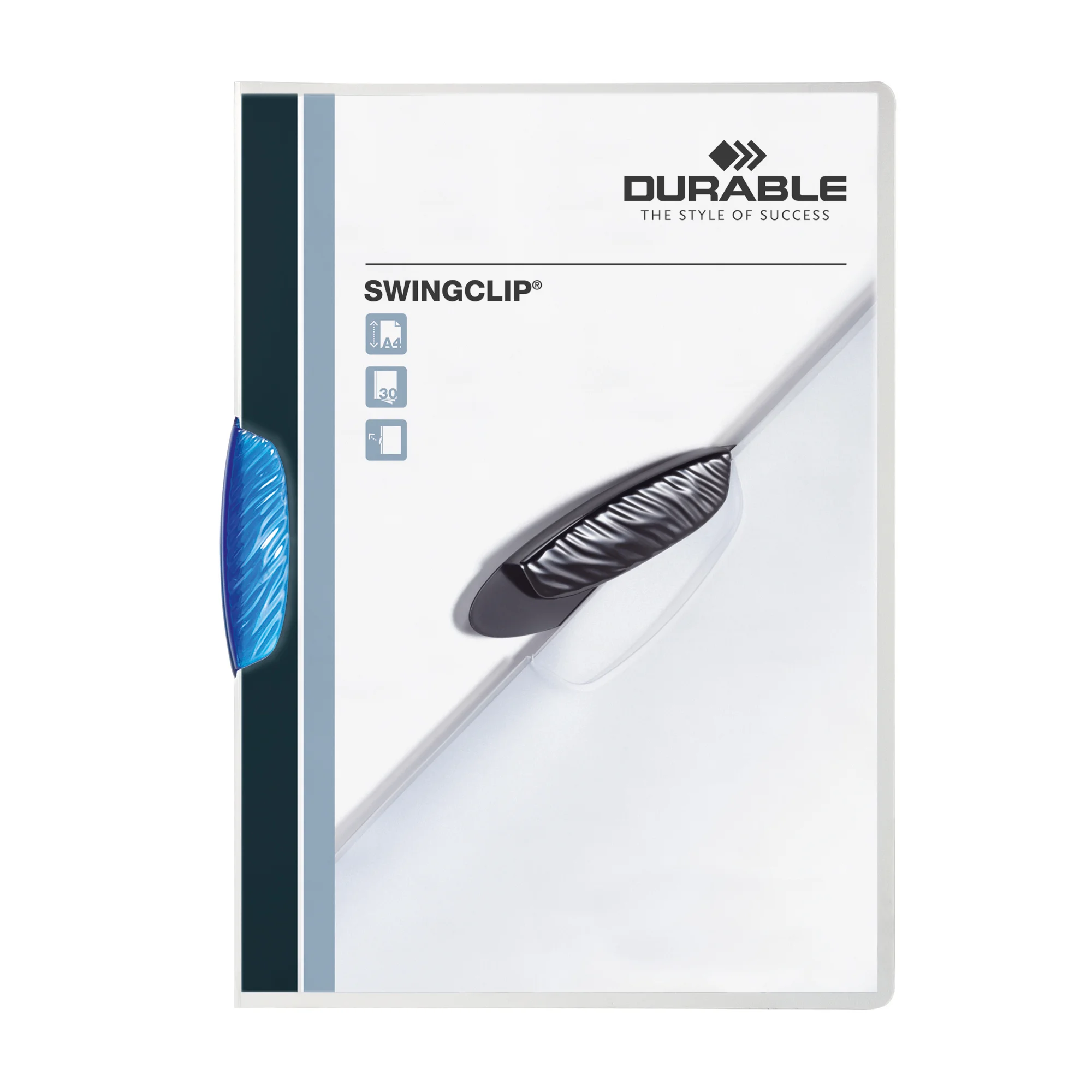 DURABLE Klemmhefter SWINGCLIP, DIN A4, Clip dunkelblau (EAN: 4005546205267)