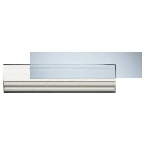 LEITZ Abdeck-Schild für Stehsammler 2421/2427, transparent (EAN: 4002432345571)