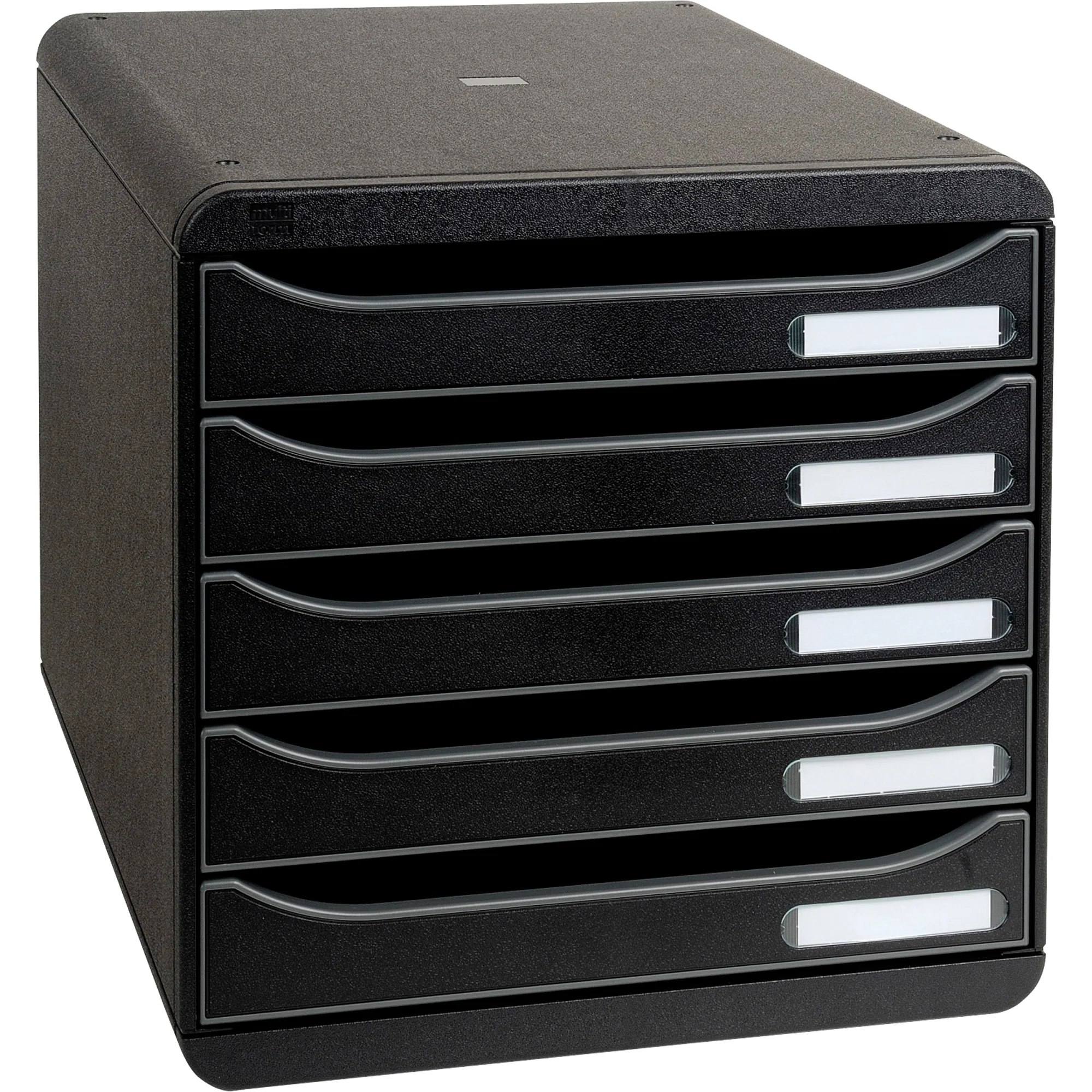 EXACOMPTA Schubladenbox BIG-BOX PLUS, 5 Schübe, schwarz (EAN: 9002493421714)