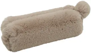 WEDO Schlamper-Etui "FLUFFY", aus Plüsch, hellbraun (EAN: 4003801867946)