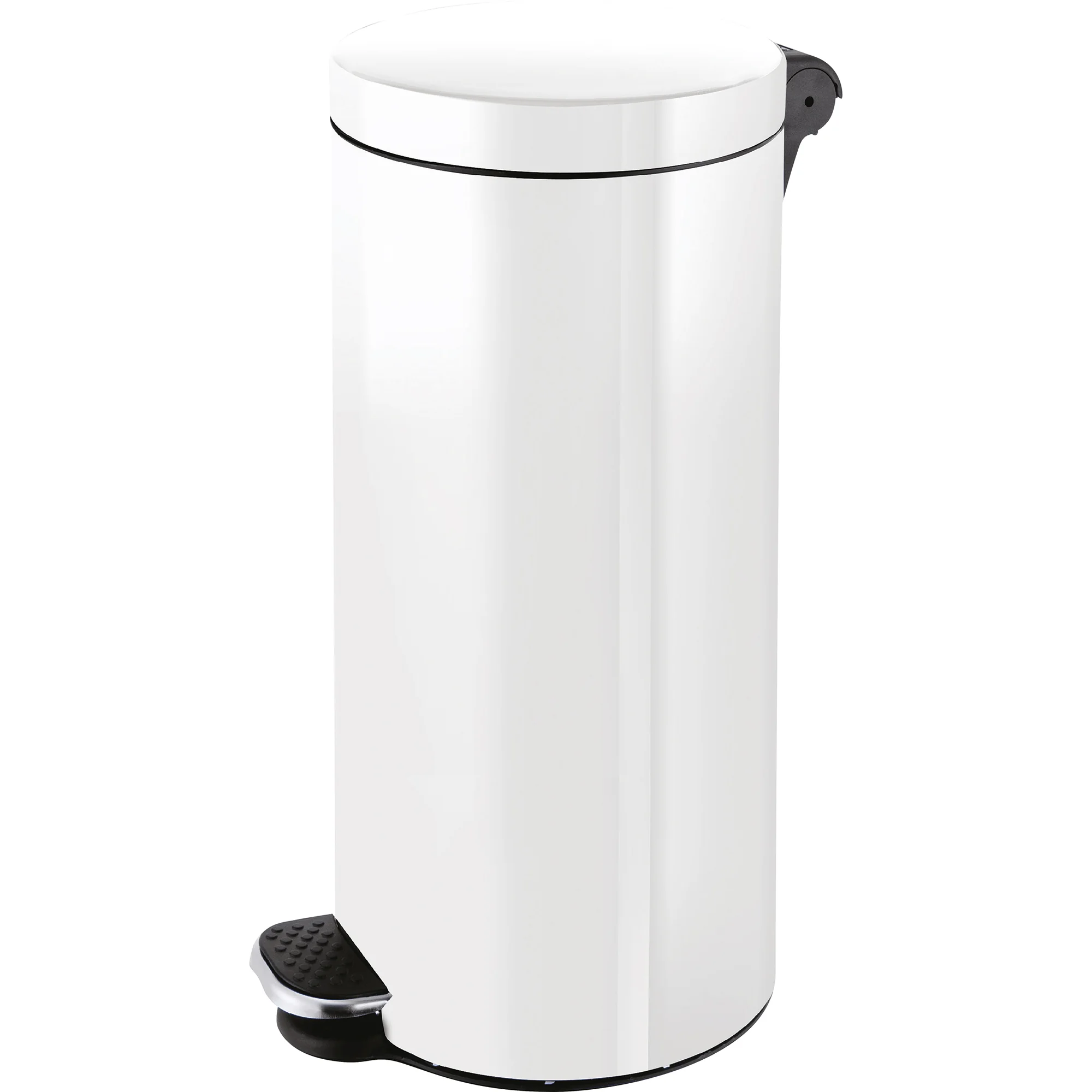 helit Silberionen-Tret-Abfalleimer "the knight", 30 Liter, weiß (EAN: 4012086017168)