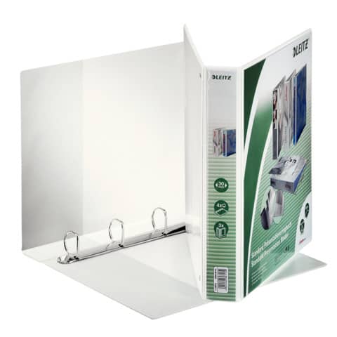 LEITZ Präsentations-Ringbuch, A4 Überbreite, weiß, 4 D-Ring (EAN: 4002432367139)