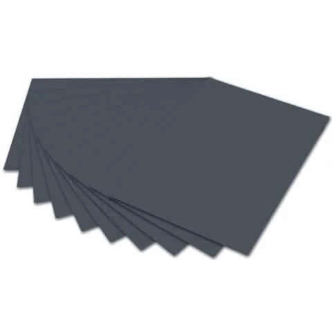 folia Tonpapier, DIN A4, 130 g/qm, anthrazit (EAN: 4001868064889)