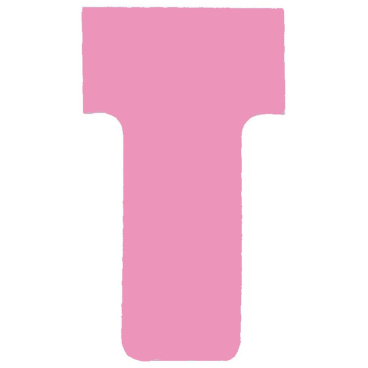 nobo T-Karten, Größe 1 / 28 mm, 170 g/qm, pink (EAN: 3147330002759)