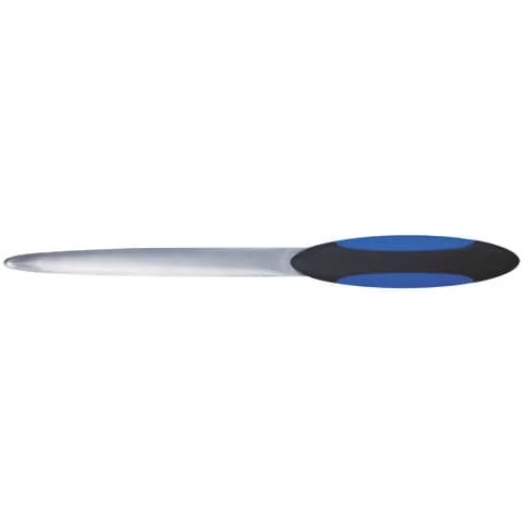 WEDO Brieföffner Soft-Cut, 230 mm, Edelstahlklinge, blau/schwarz (EAN: 4003801784342)
