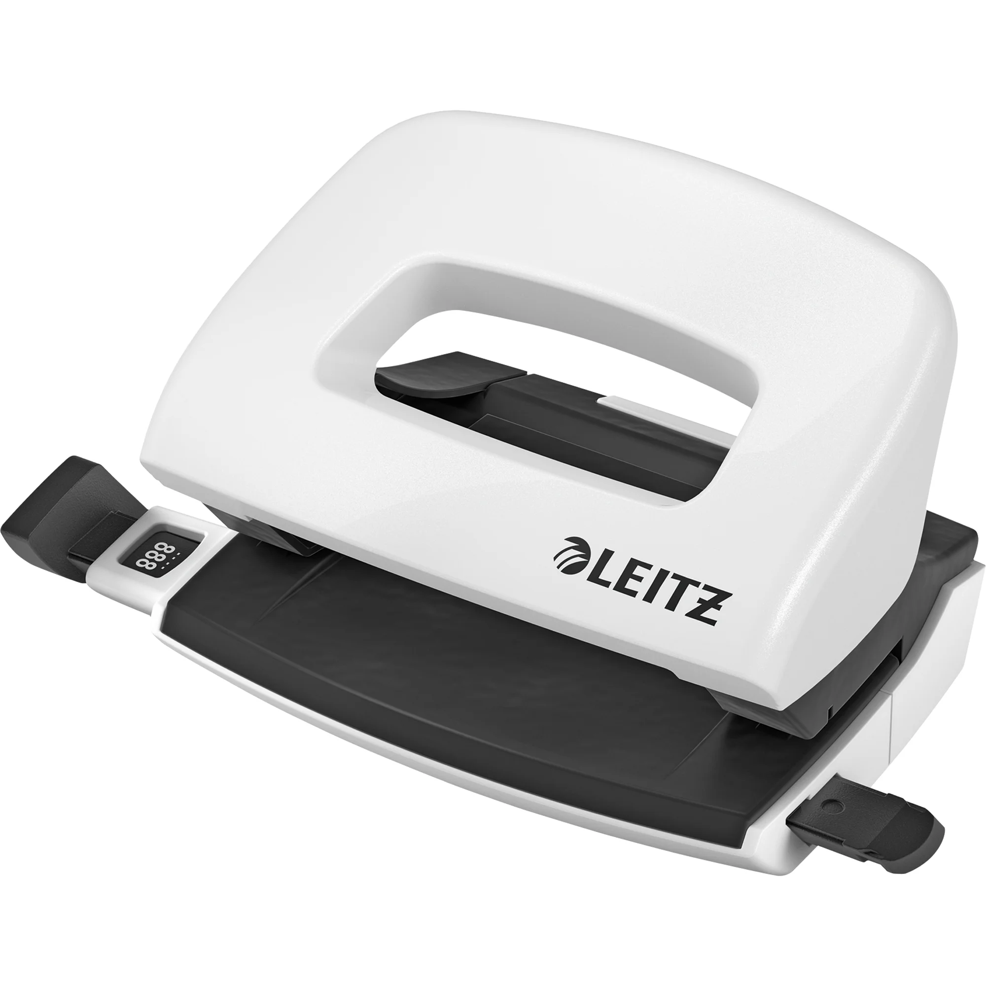 LEITZ Locher Mini NeXXt WOW 5060, perlweiß, im Karton (EAN: 4002432101368)