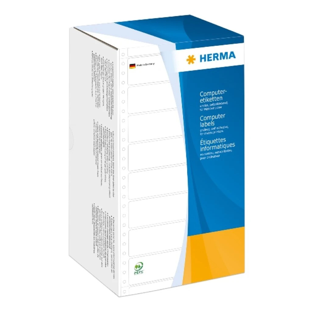 HERMA Computeretiketten endlos, 147,32 x 99,2 mm, 1-bahnig (EAN: 4008705082921)