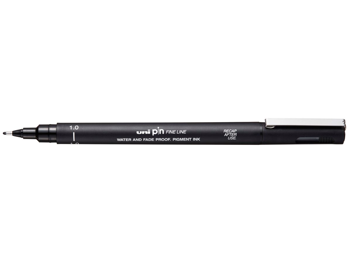 uni-ball Fineliner PIN 10200 N, schwarz (EAN: 4902778254745)