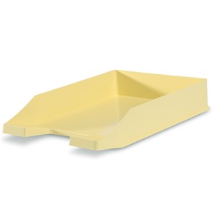 HAN Briefablage KLASSIK, DIN A4, Polystyrol, pastellgelb (EAN: 4012473120273)