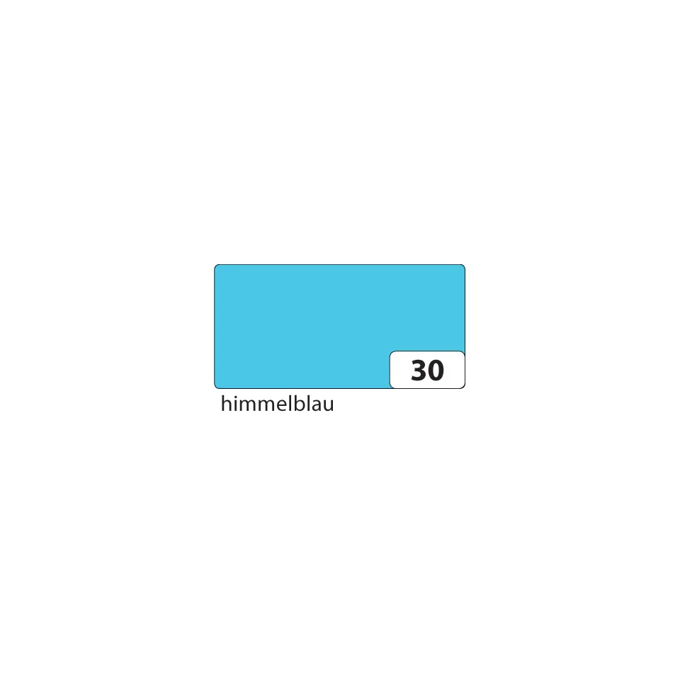 folia Tonpapier, DIN A3, 130 g/qm, himmelblau (EAN: 4001868063301)