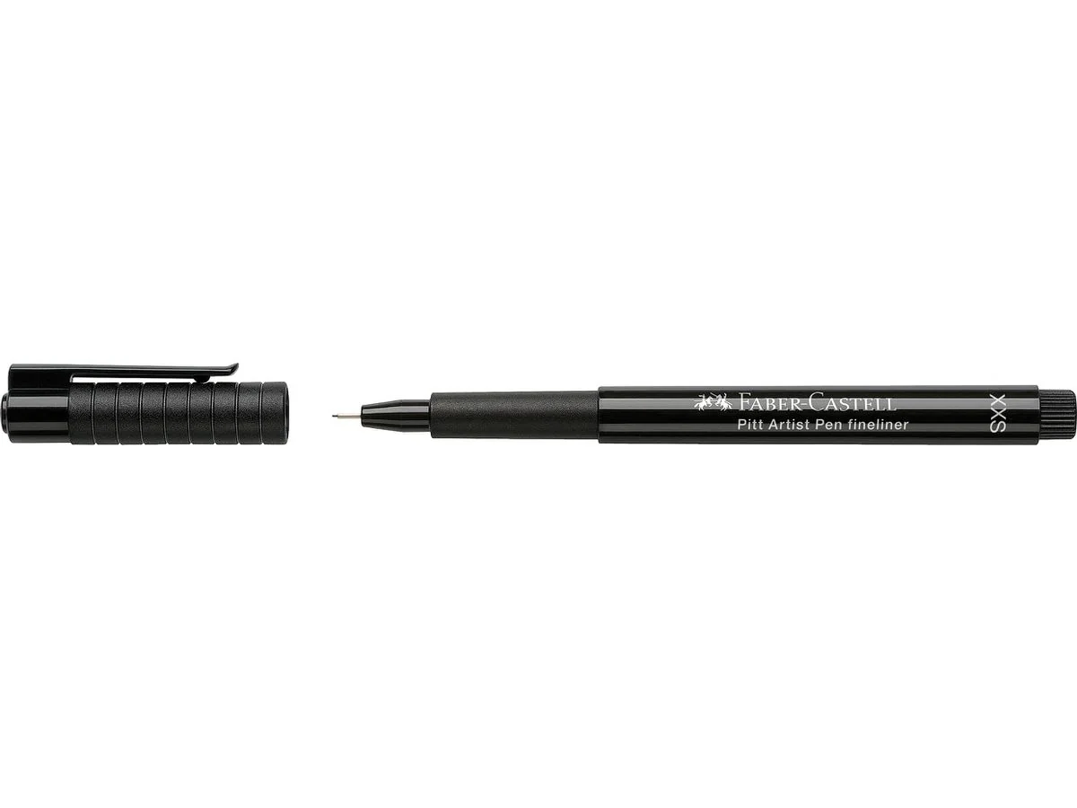 FABER-CASTELL Tuschestift PITT artist pen, schwarz (EAN: 4005401677994)
