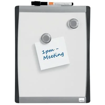 nobo Weißwandtafel mit Bogenrahmen, (B)215 x (H)280 mm (EAN: 5028252344364)