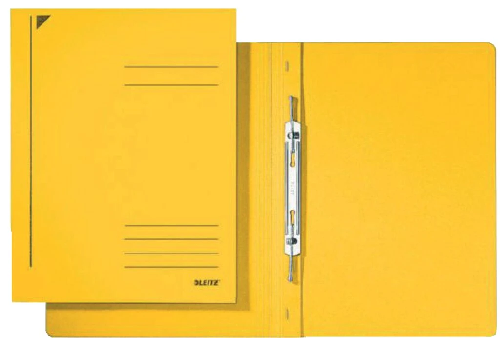 LEITZ Spiralhefter, DIN A4, Karton, gelb (EAN: 4002432306275)