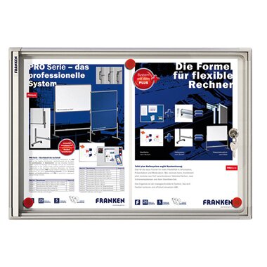 FRANKEN Schaukasten X-tra!Line, 2 x DIN A4, Innenbereich (EAN: 4016946193245)