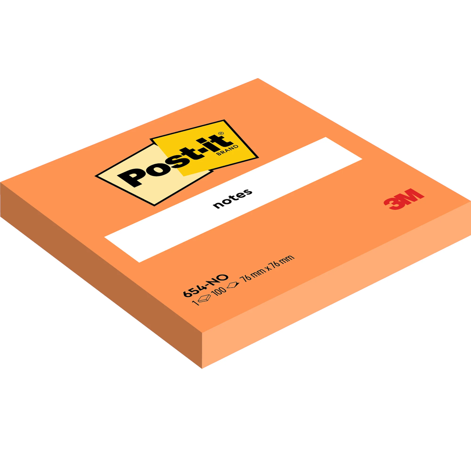Post-it Haftnotizen notes, 76 x 76 mm, orange (EAN: 3134375328517)