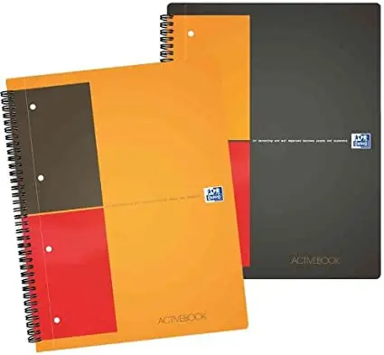 Oxford International Spiral-Notizbuch "ACTIVEBOOK", liniert (EAN: 3020120014128)