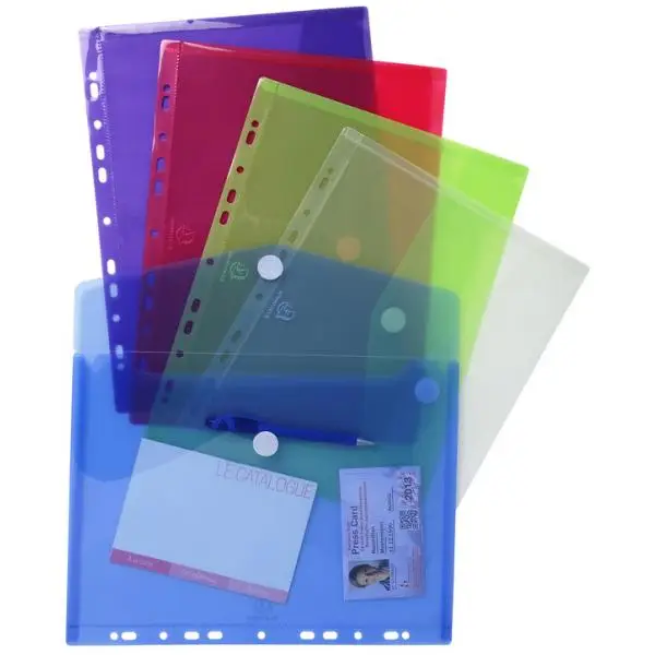 EXACOMPTA Dokumententasche, DIN A4, PP, transparent (EAN: 3130631573813)