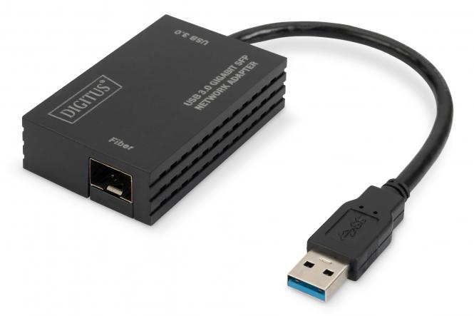 DIGITUS USB 3.0 Gigabit SFP Netzwerkadapter (EAN: 4016032457138)