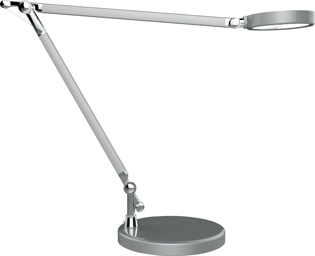 UNiLUX LED Energiespar-Tischleuchte SENZA, metallgrau (EAN: 3595560014286)