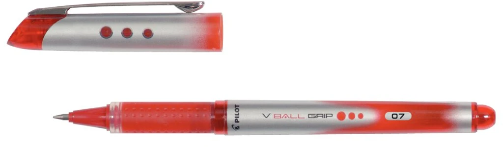 PILOT Tintenroller V-Ball Grip 7, rot (EAN: 4902505322914)