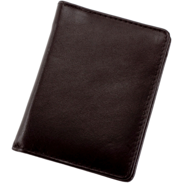 Alassio Notizblock-Etui "MONZA", aus Leder, schwarz (EAN: 4021068430659)