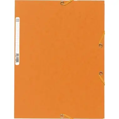 EXACOMPTA Eckspannermappe, DIN A4, Karton 400 g/qm, orange (EAN: 3130630555049)
