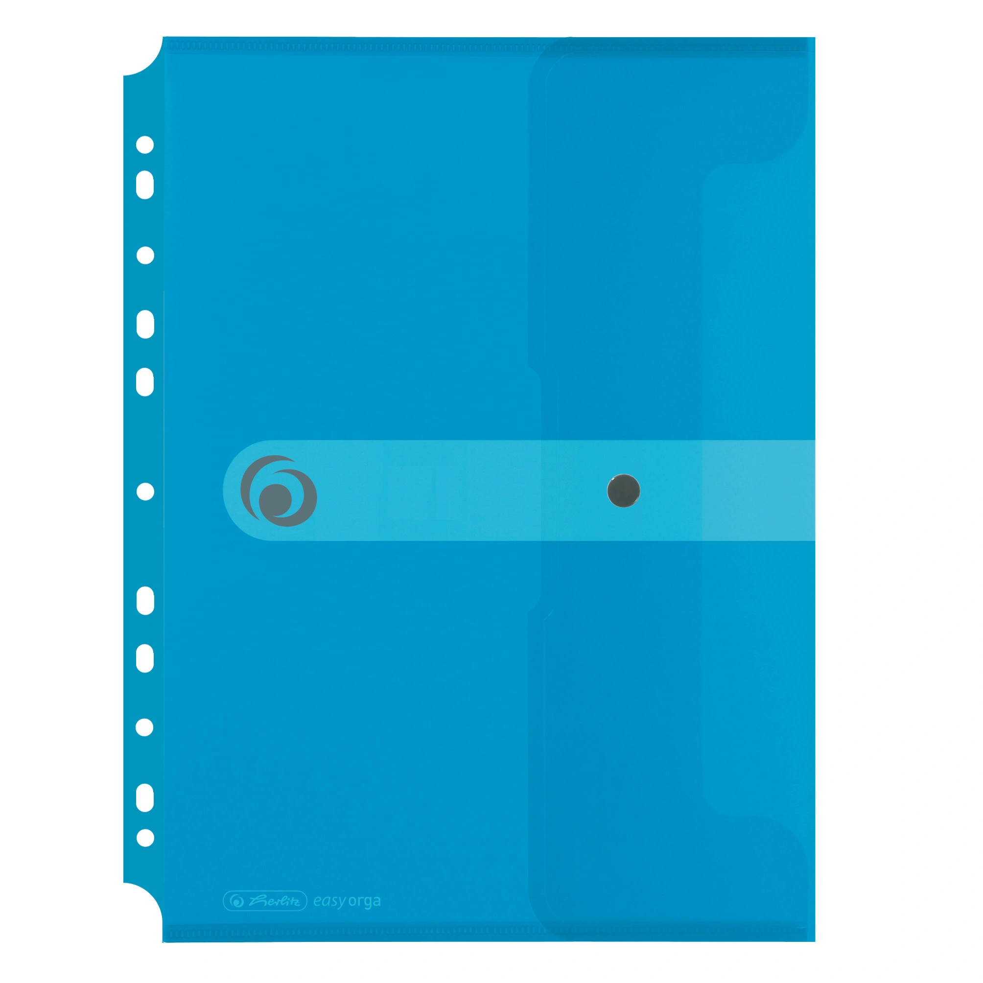 herlitz Dokumententasche easy orga to go, transparent-blau (EAN: 4008110462752)