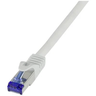 LogiLink Patchkabel Ultraflex, Kat.6A, S/FTP, 0,5 m, grau (EAN: 4052792055771)