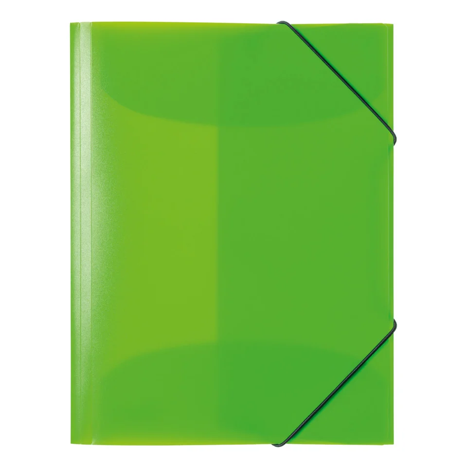 HERMA Eckspannermappe, aus PP, DIN A4, neon-grün (EAN: 4008705196581)