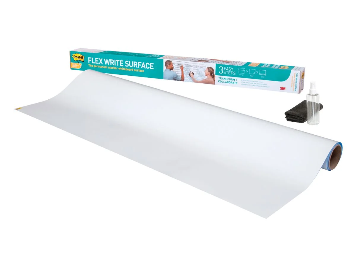 Post-it Whiteboard-Folie Easy Erase, 914 x 1.220 mm, Rolle (EAN: 0638060276617)