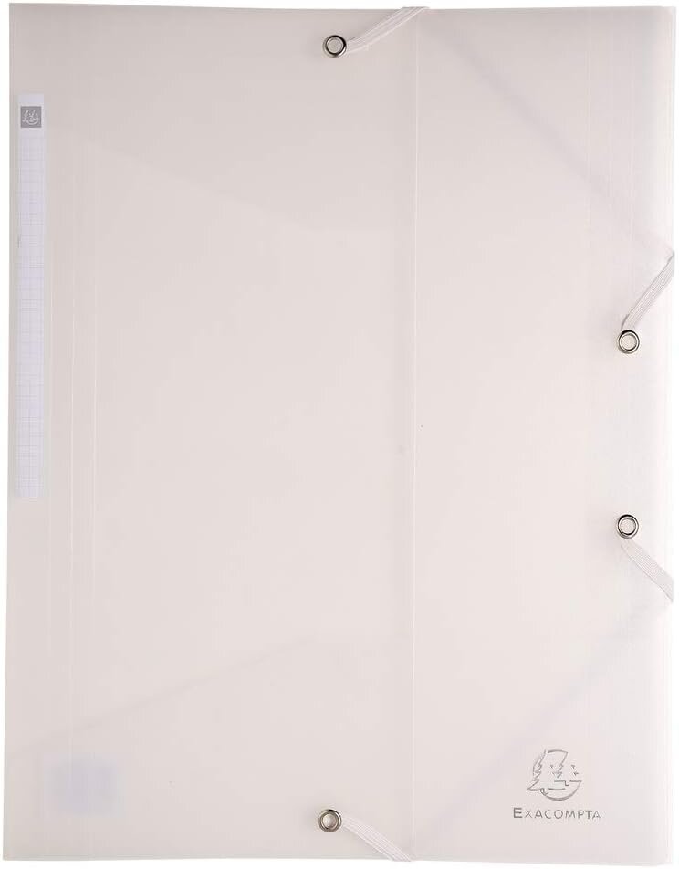 EXACOMPTA Eckspannermappe, DIN A4, PP, transparent (EAN: 3130630558606)