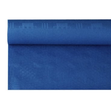 PAPSTAR Damast-Tischdecke, (B)1,2 x (L)8 m, dunkelblau (EAN: 4002911185919)