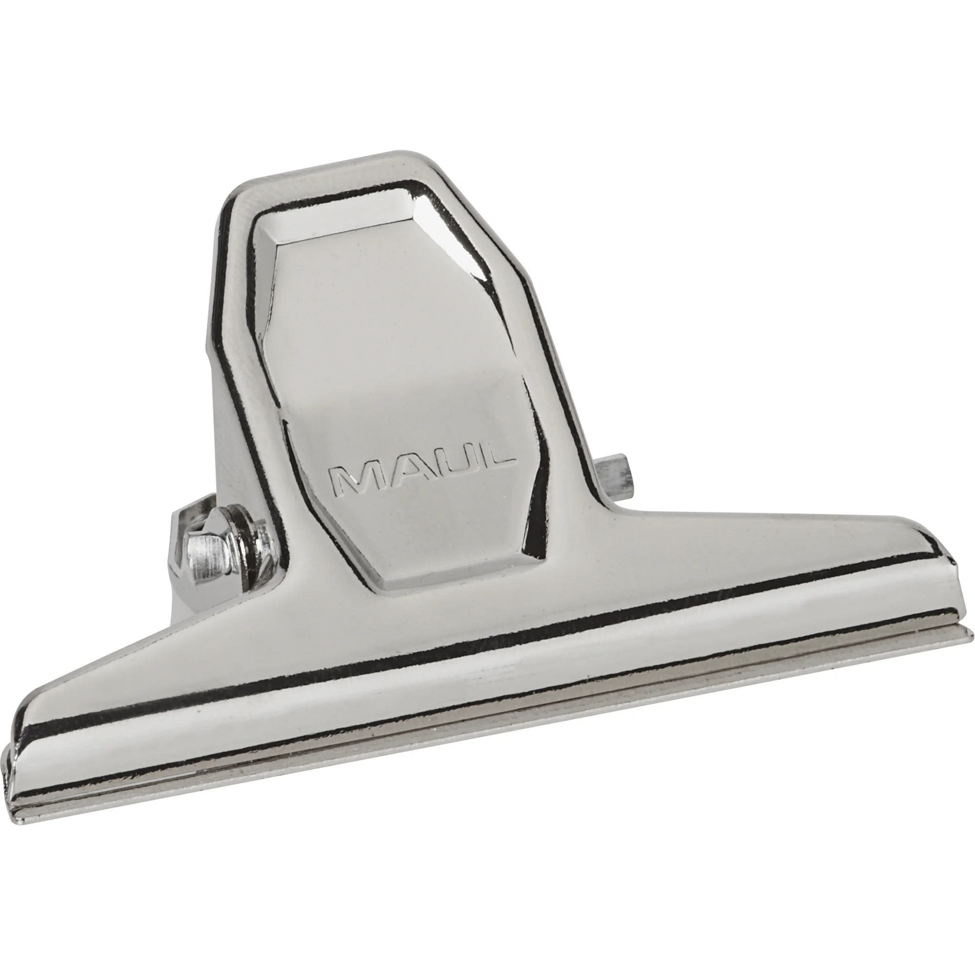 MAUL Briefklemmer MAULpro, Metall, nickel, Breite: 75 mm (EAN: 4002390015189)