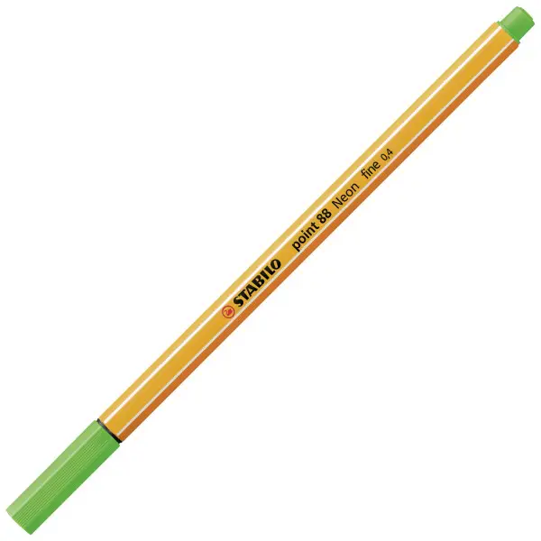 STABILO Fineliner point 88, neongrün (EAN: 4006381438551)