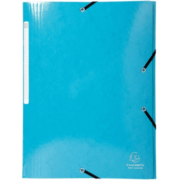 EXACOMPTA Eckspannermappe Iderama, A4, Karton, hellblau (EAN: 3130630558279)