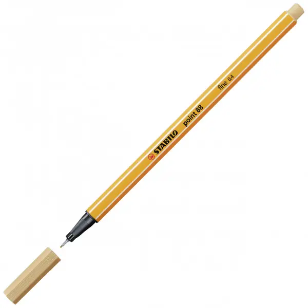 STABILO Fineliner point 88, ocker hell (EAN: 4006381493307)