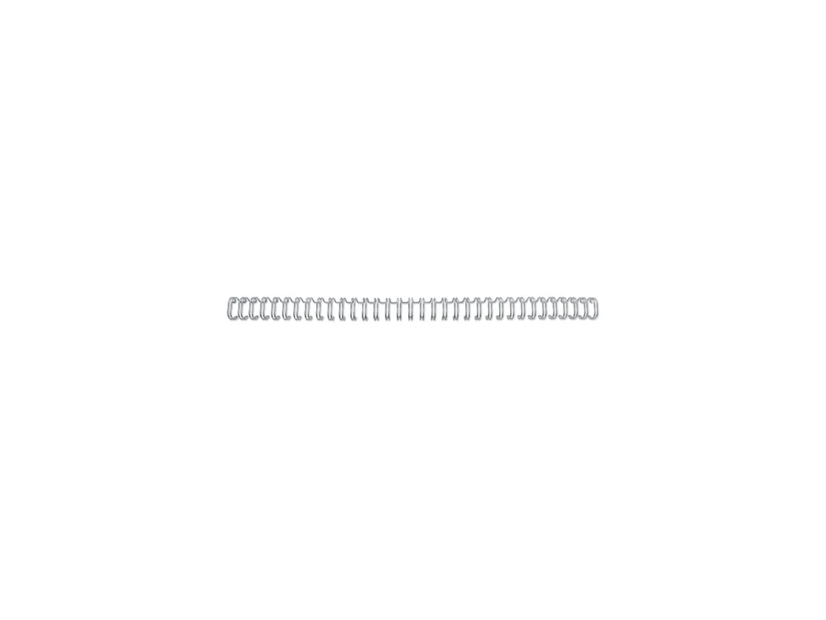 GBC Drahtbinderücken WireBind, A4, 34 Ringe, 12,5 mm, silber (EAN: 5019577190453)