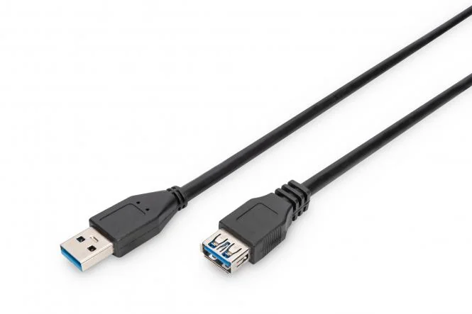 DIGITUS USB 3.0 Verlängerungskabel, 3,0 m, schwarz (EAN: 4016032283362)