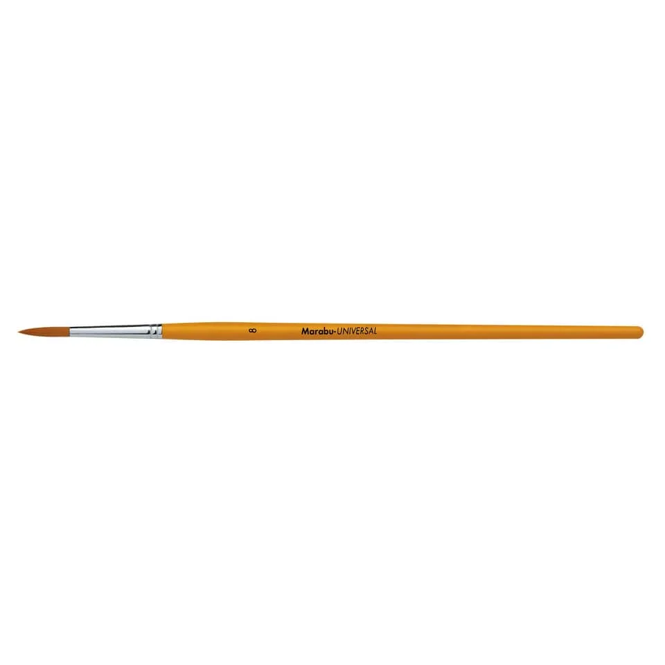 Marabu Synthetikhaarpinsel Universal, rund, Gr. 8 (EAN: 4007751346308)