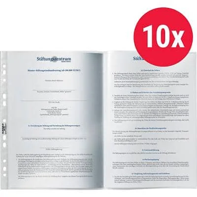 DURABLE Prospekthülle, DIN A3 quer, PP, transparent, 0,05 mm (EAN: 4005546203256)