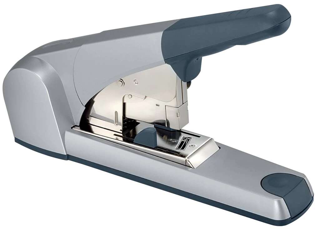 LEITZ Blockheftgerät/Superheftgerät 5553, silber (EAN: 4002432371129)