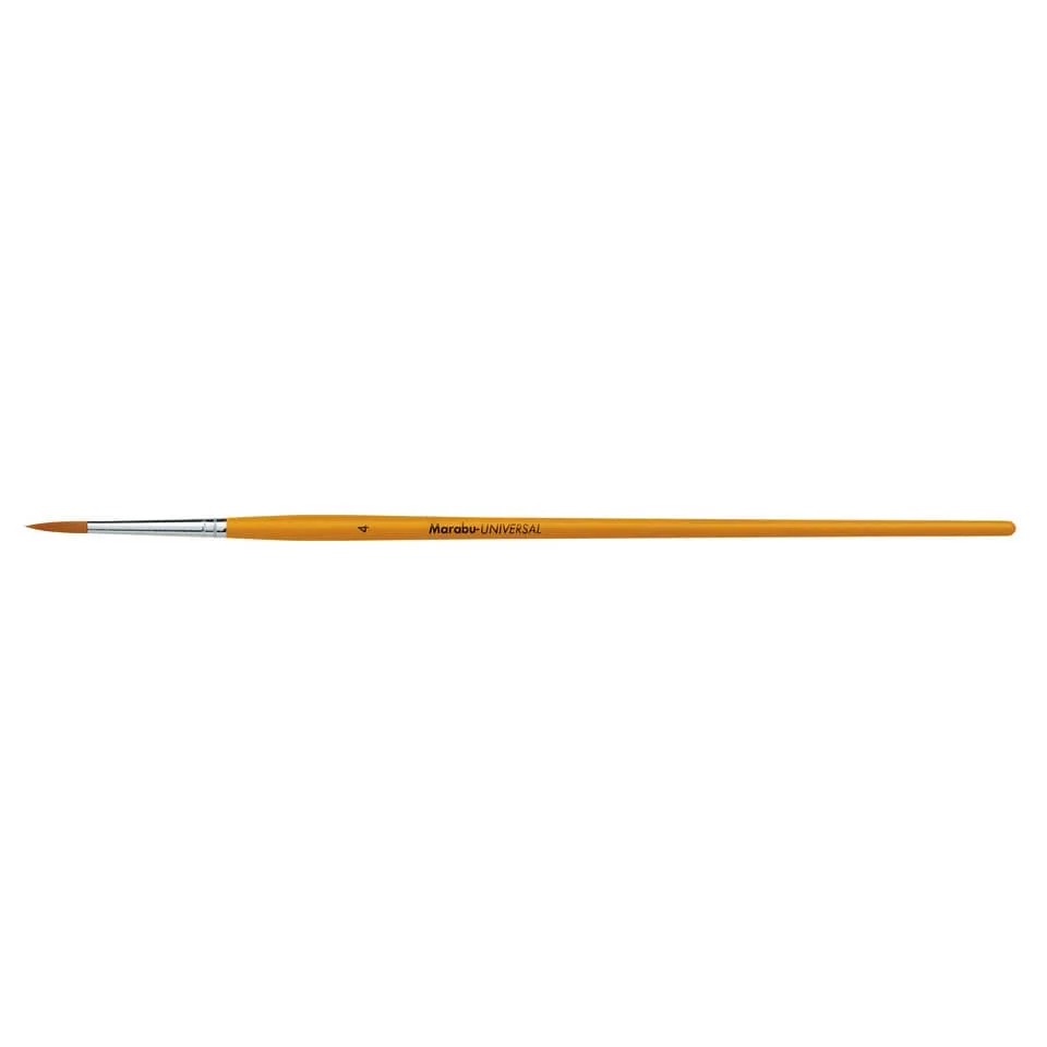 Marabu Synthetikhaarpinsel Universal, rund, Gr. 4 (EAN: 4007751346247)