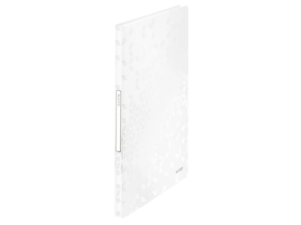 LEITZ Sichtbuch WOW, A4, PP, mit 40 Hüllen, weiß (EAN: 4002432121199)