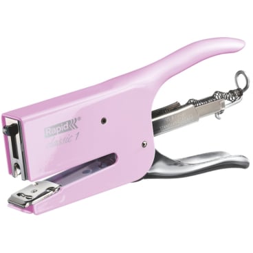 Rapid Heftzange Classic K1 Retro Strawberry Cream, rosa (EAN: 4051661016547)