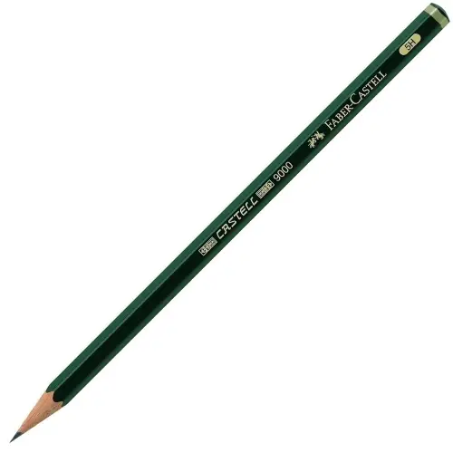 FABER-CASTELL Bleistift CASTELL 9000, Härtegrad: 5H (EAN: 4005401190158)