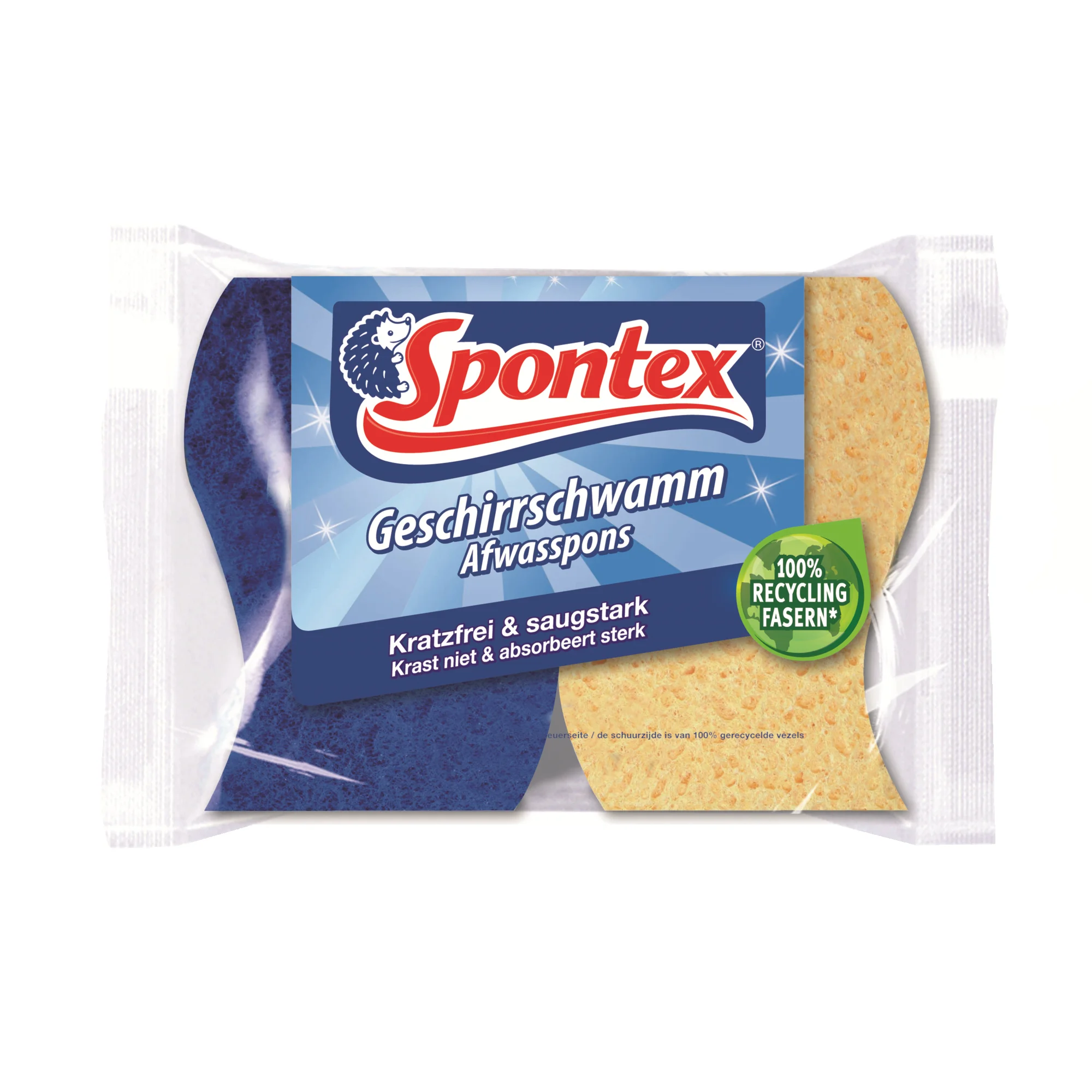 Spontex Geschirrschwamm, 2er Pack (EAN: 4008508463002)