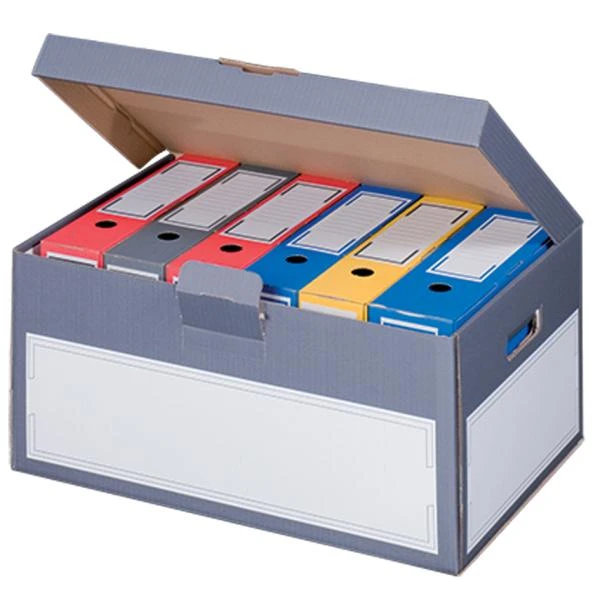 SMARTBOXPRO Archiv-Klappdeckelbox, grau (EAN: 4250414108564)
